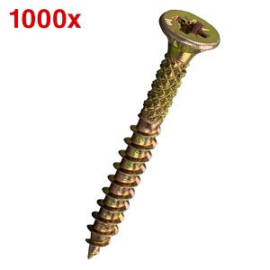 makita Schnellbauschrauben F-31777 4 mm x 35 mm, 1.000 St.
