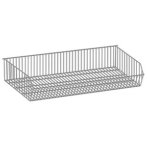 SCHULTE Drahtkorb für Schwerlastregal silber 95,0 x 50,0 cm, 1 St.