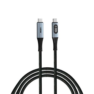 verbatim Sync & Charge mit Display Ladekabel schwarz, Kabellänge: 1,2 m, 100 W