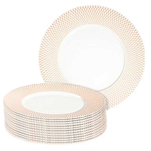 ID Fine Teller Maglia Gold Finesse weiß/gold Ø 16,0 cm, 12 St.