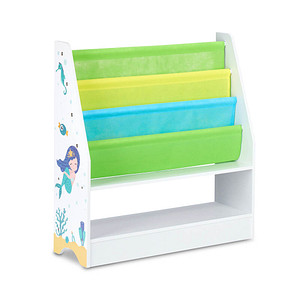 relaxdays Kinderregal mehrfarbig 71,0 x 23,0 x 74,0 cm