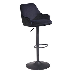 WOHNLING Barhocker WL7.007 schwarz, 1 St.