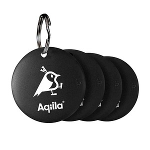 Aqiila® Tagbird - Item Finder  Bluetooth-Tracker, 4 St.
