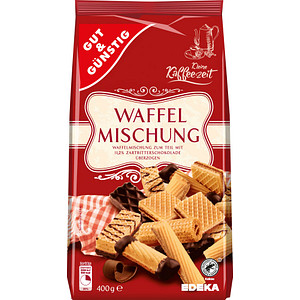 GUT&GÜNSTIG Waffelmischung Kekse 400,0 g, 1 St.