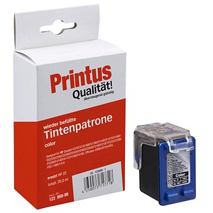 Printus  color Druckerpatrone kompatibel zu HP 22 (C9352AE)