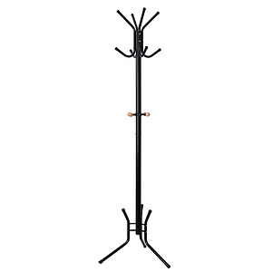 SONGMICS Kleiderständer RCR17B schwarz Metall 8 Haken 49,0 x 176,0 cm, 1 St.