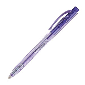 STABILO Kugelschreiber Liner 308 violett/transparent, Schreibfarbe: violett, 1 St.