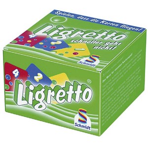 Schmidt Ligretto grün Kartenspiel
