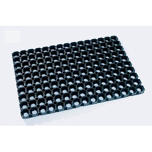 Hamat Fußmatte DOMINO schwarz 60,0 x 80,0 cm