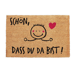 relaxdays Kokosmatte braun 40,0 x 60,0 cm