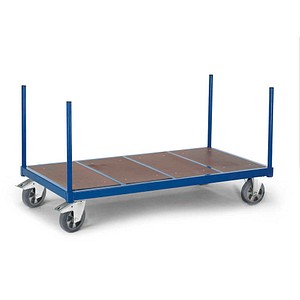 Rollcart Plattenwagen 02-1240 blau 168,0 x 88,0 x 30,5 cm