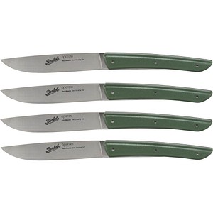 Berkel Steakmesser COLOR grün, Klinge: 11,0 cm, 4 St.