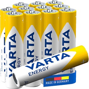 VARTA Batterien ENERGY Cube Alkali-Mangan Micro AAA 1,5 V, 12 St.