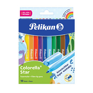 Pelikan Colorella Star C302 Filzstifte farbsortiert, 10 St.