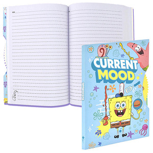 BlueSky Notizbuch SpongeBob - Spinner DIN A5 liniert, SpongeBob Hardcover 80 Seiten, 1 St.