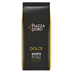 PIAZZA D'ORO DOLCE Espressobohnen Arabicabohnen kräftig 1,0 kg