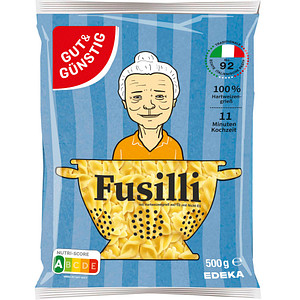 GUT&GÜNSTIG Fusilli 500,0 g, 1 St.