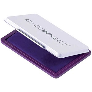 Q-CONNECT Stempelkissen violett 11,0 x 7,0 cm, 1 St.