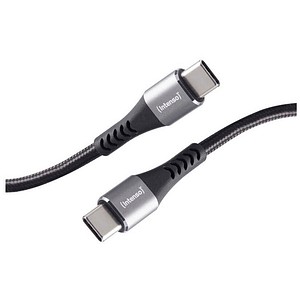 Intenso USB C Kabel 2,0 m schwarz, 1 St.