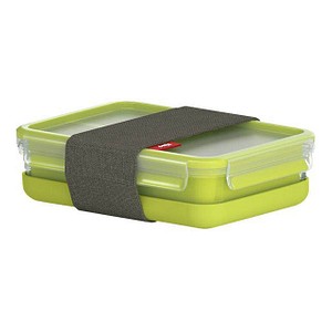 emsa Lunchbox CLIP & GO grün 1,2 l, 1 Set