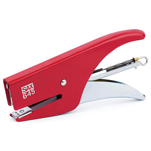 sax design Heftzange 645 rot, 1 St.