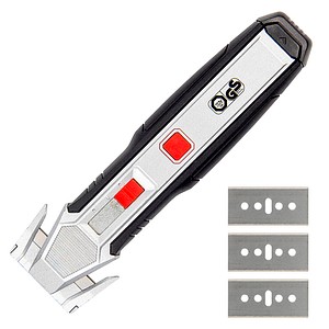 WEDO Cuttermesser Scraper Foil Folienschneider silber, 1 St.
