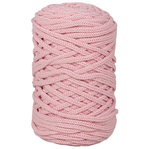Rayher Garn Recycling Braidy rosa matt rosa 4,0 mm x 60,0 m