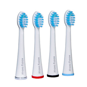 Genius Dental Hydro Fusion Medium/Standard Zahnbürstenaufsätze, 4 St.