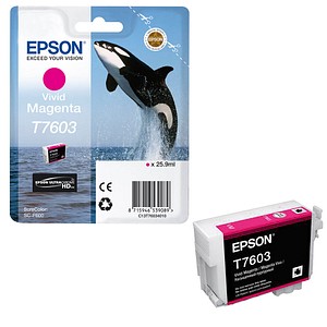 EPSON T7603 vivid magenta Tintenpatrone EPSON T7603 vivid magenta Tintenpatrone