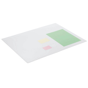 DURABLE Schreibtischunterlage Duraglas transparent Kunststoff 65,0 x 50,0 cm, 1 St.
