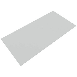 ith möbel Tischplatte platingrau rechteckig 160,0 x 80,0 x 2,5 cm