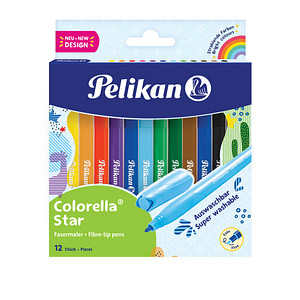 Pelikan Colorella Star C302 Filzstifte farbsortiert, 12 St.