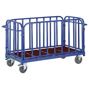 Rollcart Gitterwagen 02-1264 blau 194,0 x 88,0 x 30,5 cm
