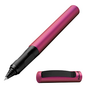Pelikan Pina Colada Holo Tintenroller Metallic-Pink 0,7 mm, Schreibfarbe: blau, 1 St.