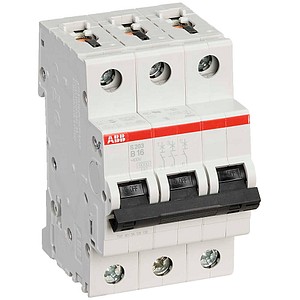 ABB Leitungsschutzschalter S203-B16 16 A, Typ B, 3-polig, 1 St.