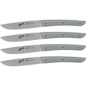 Berkel Steakmesser COLOR grau, Klinge: 11,0 cm, 4 St.