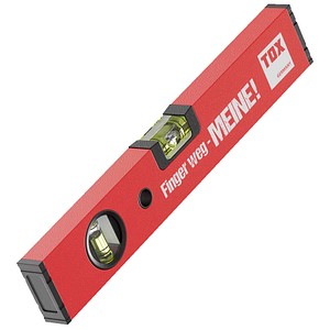 TOX Wasserwaage Finger weg - MEINE! 009790014, Aluminium 30 cm