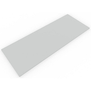ith möbel Tischplatte platingrau rechteckig 180,0 x 70,0 x 2,5 cm