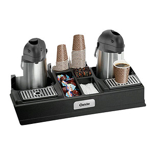 Bartscher Kaffeestation 2190 schwarz 66,0 x 34,0 cm, 1 St.