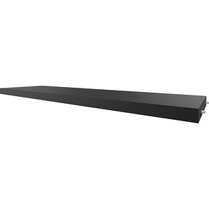 fm Fachboden schwarz 76,2 x 20,5 cm, 1 St.