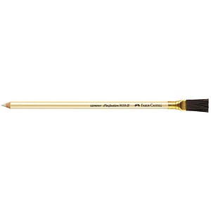 FABER-CASTELL Radierstifte PERFECTION 7058B weiß, 12 St.