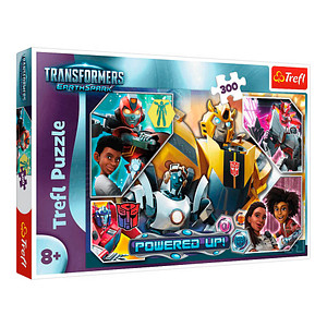 Trefl Transformers EarthSpark Powerd Up! Puzzle, 300 Teile