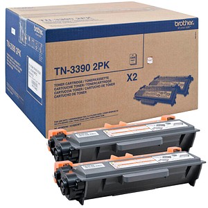 2 brother TN-3390 schwarz Toner 2 brother TN-3390 schwarz Toner