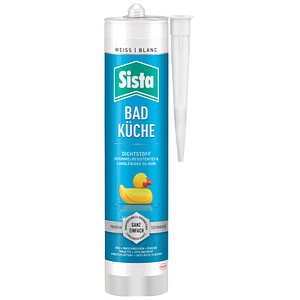 Sista Dichtstoff Bad & Küche Silikon weiß 280,0 ml