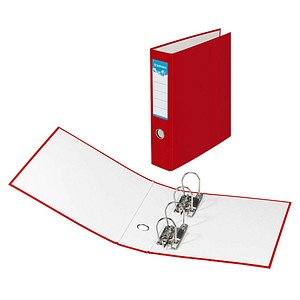 DONAU Doppelordner rot Karton 7,5 cm DONAU Doppelordner rot Karton 7,5 cm