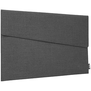 SIGEL Laptophülle M Kunststoff dunkelgrau bis 39,6 cm (15,6 Zoll)