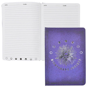 BlueSky Notizbuch Wednesday - Nightshade DIN A5 liniert, mehrfarbig Hardcover 80 Seiten, 1 St.