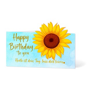 LUMA Geburtstagskarte Happy Birthday to you LU GKO 03 bunt, 1 St.