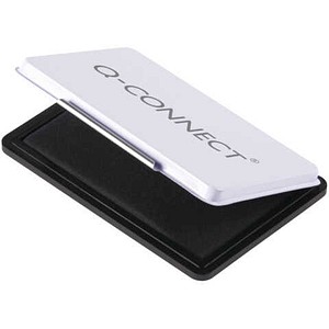 Q-CONNECT Stempelkissen schwarz 11,0 x 7,0 cm, 1 St.