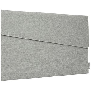 SIGEL Laptophülle S Kunststoff hellgrau bis 35,6 cm (14 Zoll)